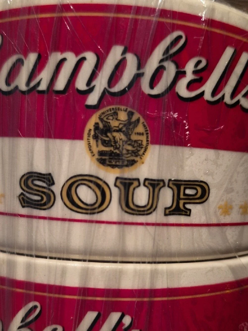 Red Campbell's Soup Stackable Bowls - Set of 2